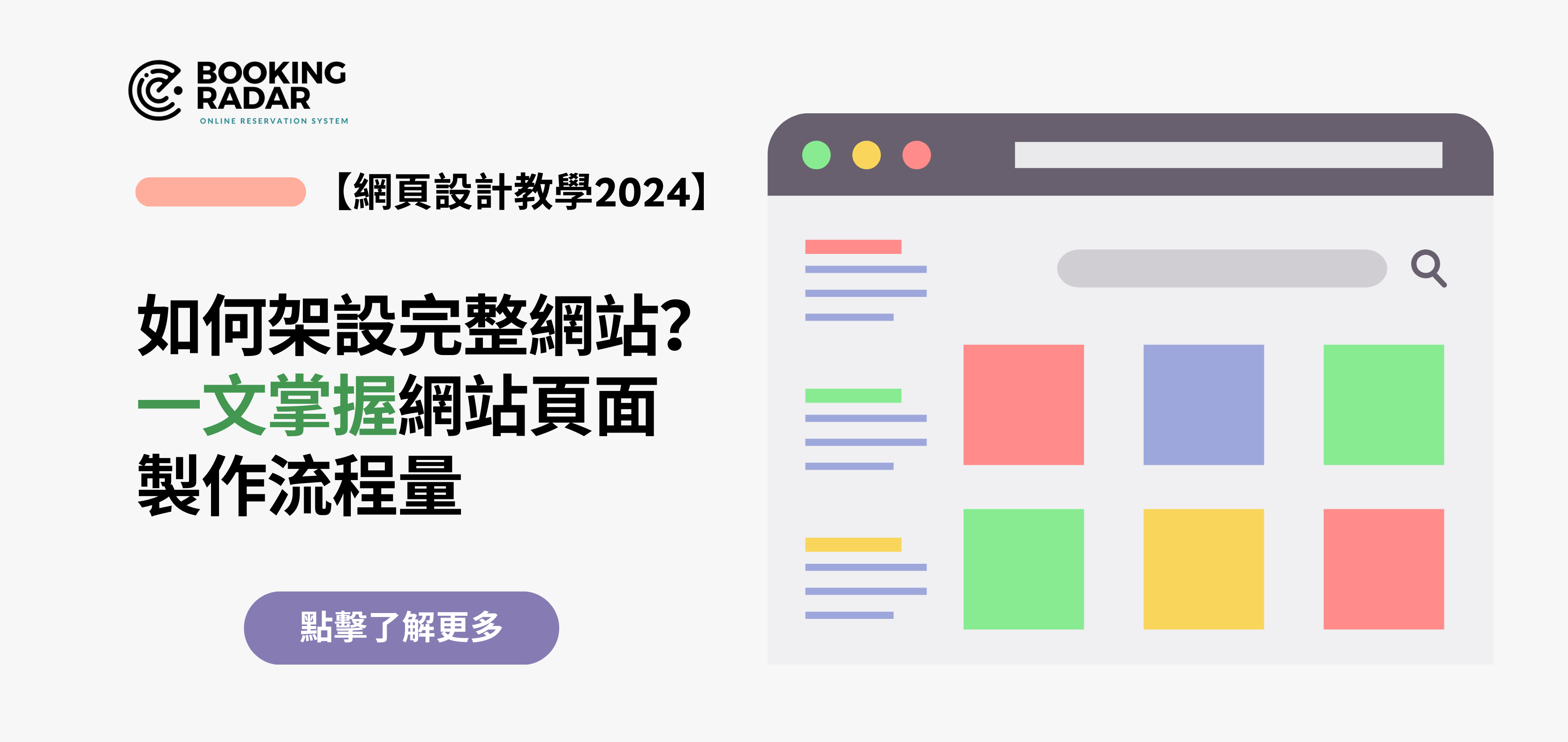 【網頁設計教學2024】一文掌握網站頁面製作流程